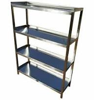 S. S. Steel Storage Rack -5 Shelves